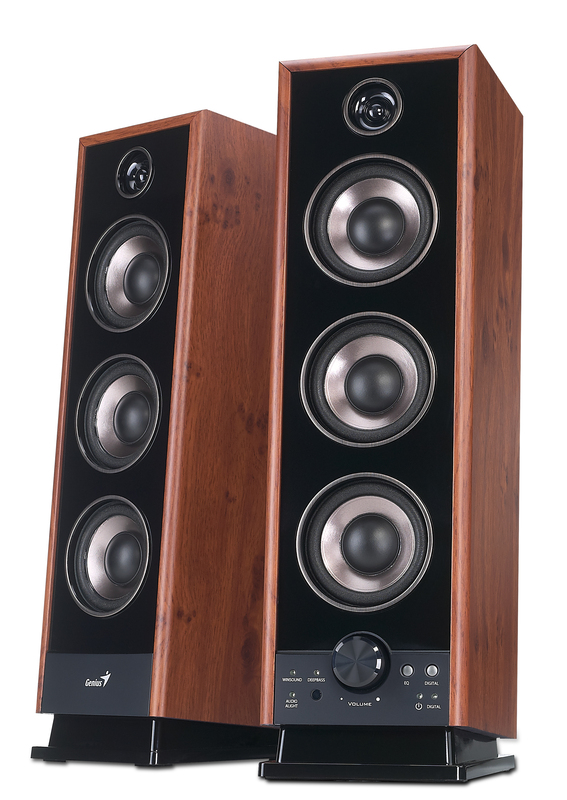 Genius Speaker Sp-Hf2020 Uk 100-240V, Brown
